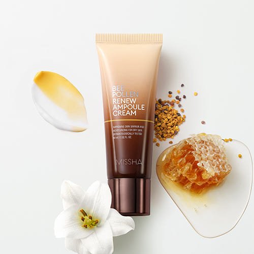 MISSHA Bee Pollen Renew Ampoule Cream 60ml - JOSEPH BEAUTY