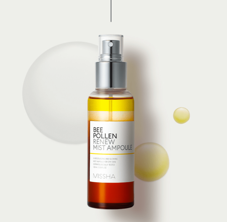 MISSHA Bee Pollen Renew Mist Ampoule 100ml - JOSEPH BEAUTY
