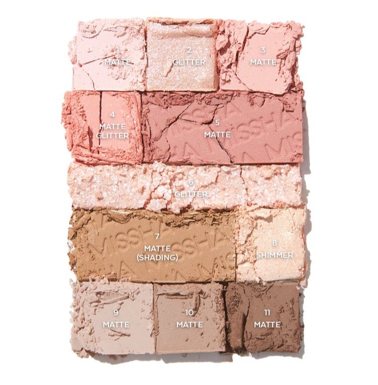 MISSHA Mood Moment Palette 12.5g Rosy Rooftop - JOSEPH BEAUTY