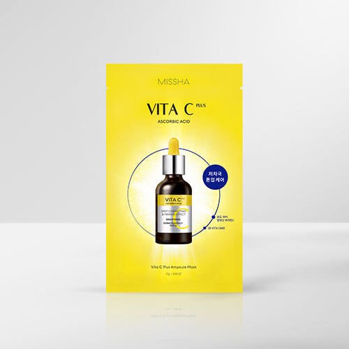 MISSHA Vita C Plus Ampoule Mask 27g X 5ea - JOSEPH BEAUTY