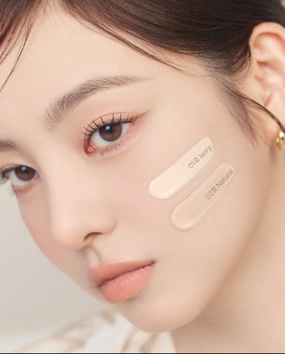 mude Soft Silky Fit Cushion SPF50+ PA+++ Set 15g+15g(Refill) #02 Natural