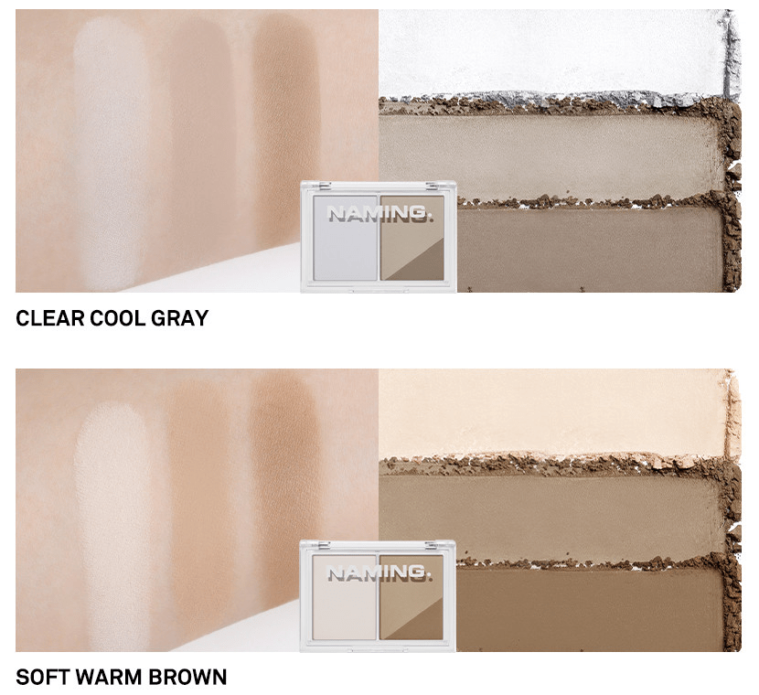 NAMING Fluffy Volume & Shading Duo 9.8g (2color) - JOSEPH BEAUTY