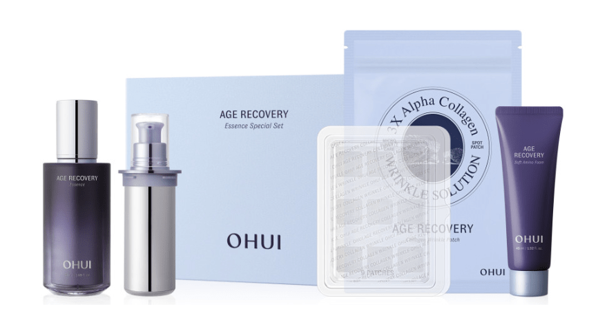O HUI Age Recovery Essence Special Set (50ml + 50m Refill) - JOSEPH BEAUTY