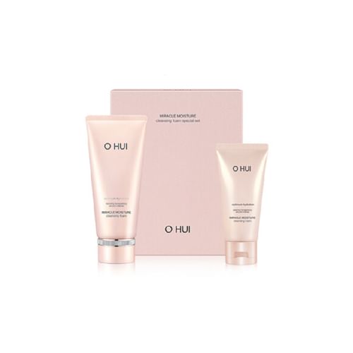 O HUI Miracle Moisture Cleansing Foam 200ml+100ml Special Set