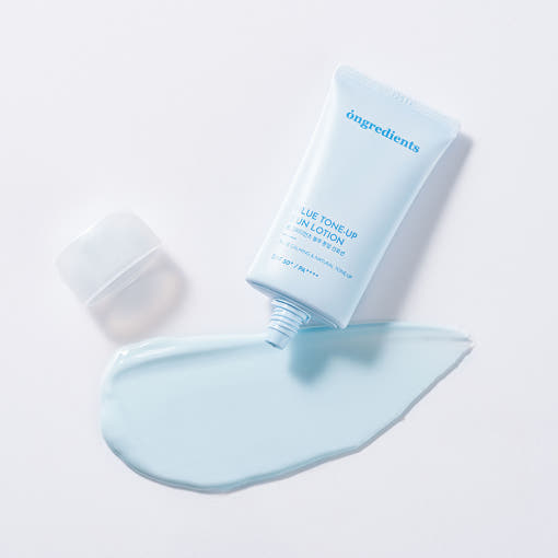 ongredients Blue Tone Up Sun Lotion SPF50+ PA++++ 50ml