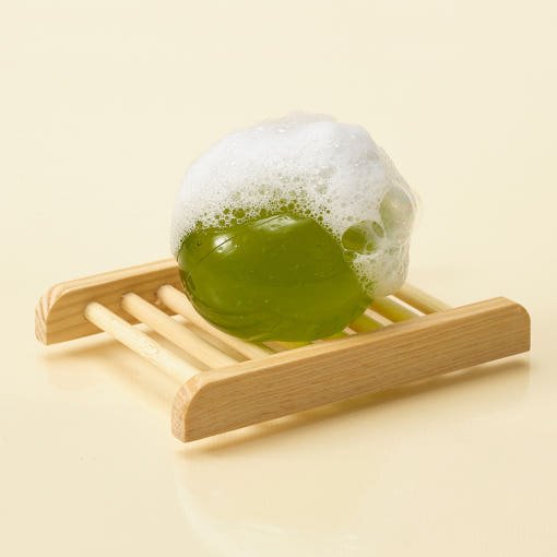 ongredients Jeju Green Tea Cleansing Ball 110g - JOSEPH BEAUTY