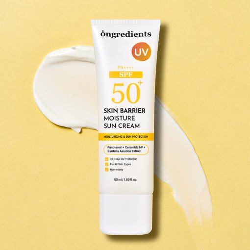ongredients Skin Barrier Moisture Sun Cream SPF50+ PA++++ 50ml - JOSEPH BEAUTY