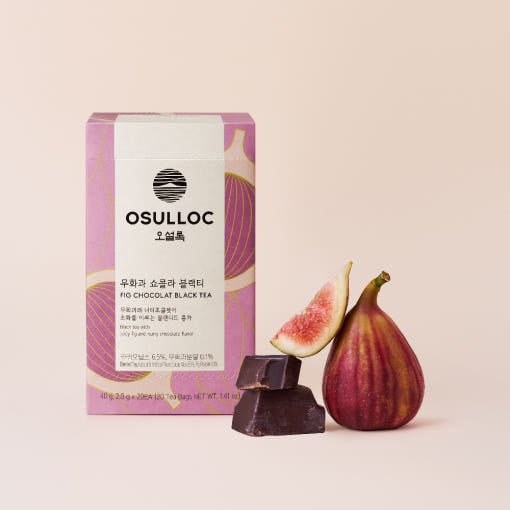 OSULLOC Fig Chocolat Black Tea (20 count) - JOSEPH BEAUTY