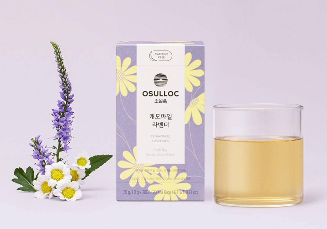 OSULLOC Herbal Tea Life Set (60 count, 3 flavors X 20ea)