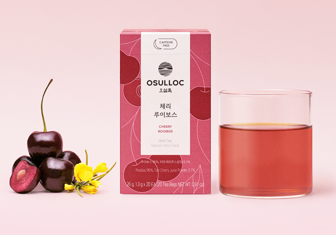 OSULLOC Herbal Tea Life Set (60 count, 3 flavors X 20ea)