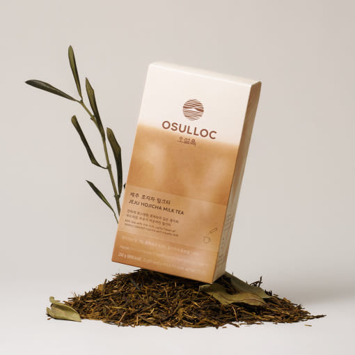 OSULLOC Jeju Hojicha Milk Tea (10 sticks)