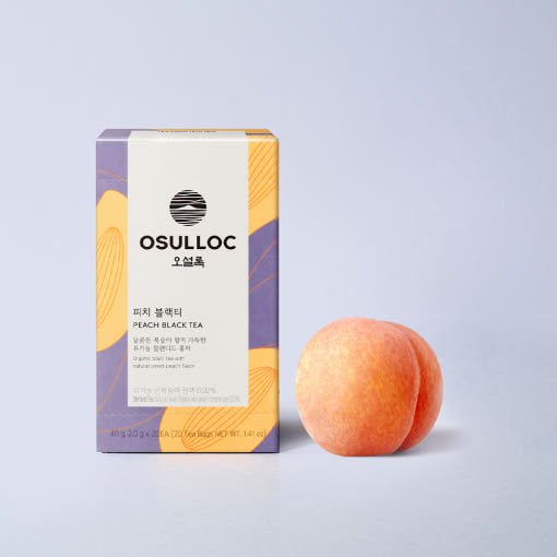OSULLOC Peach Black Tea (20 count) - JOSEPH BEAUTY