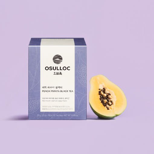 OSULLOC Peach Papaya Black Tea (10 count) - JOSEPH BEAUTY