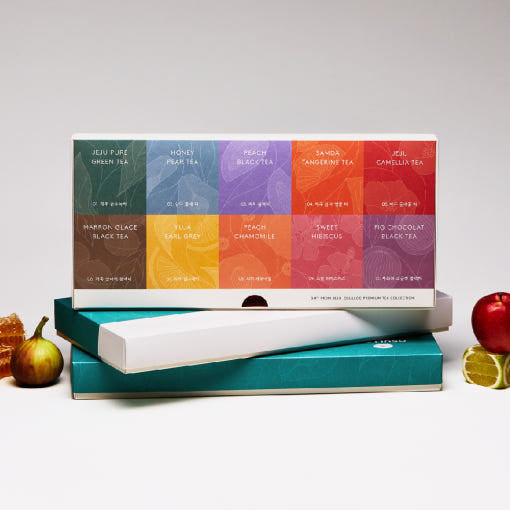 OSULLOC Premium Tea Collection (40 count, 10 flavors X 4ea)