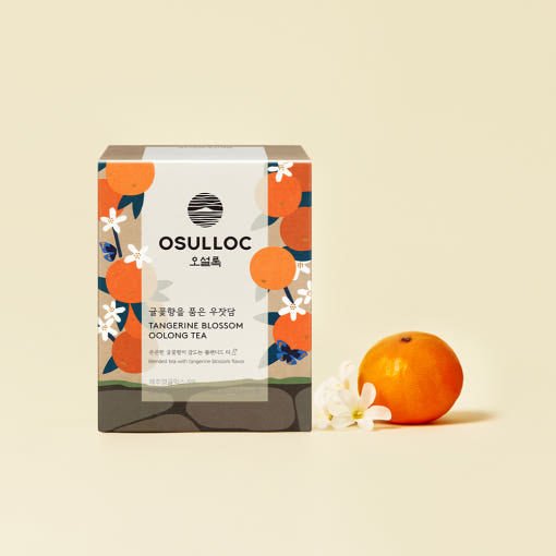 OSULLOC Tangerine Blossom Oolong Tea (10 count) - JOSEPH BEAUTY