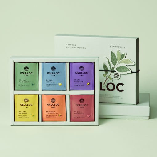 OSULLOC Tea Variation 30 Gift Set (30 count, 6 flavors X 5ea) - JOSEPH BEAUTY