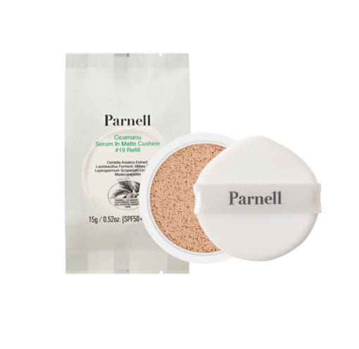 Parnell Cicamanu Serum In Matte Cushion SPF50+ PA++++ 15g (Refill) (3colors)