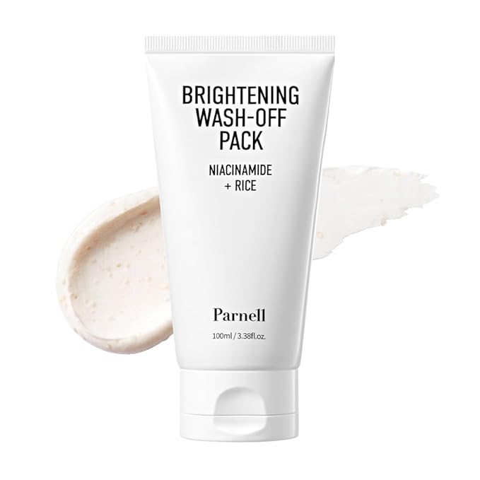 Parnell Niacinamide Rice Brightening Wash Off Pack 100ml - JOSEPH BEAUTY
