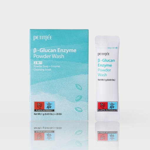 PETITFEE BETA - GLUCAN Enzyme Powder Wash 1g X 20ea - JOSEPH BEAUTY