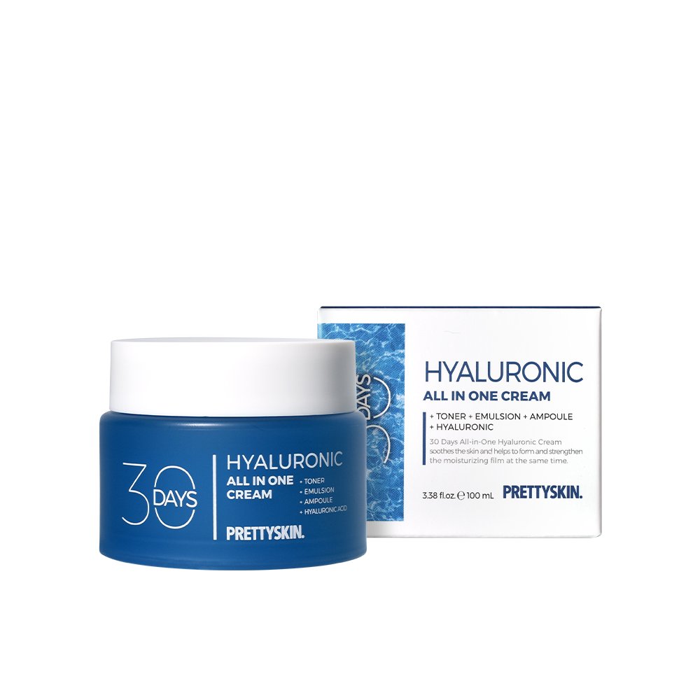 PRETTYSKIN 30 Days All-in-One Hyaluronic Cream 100ml