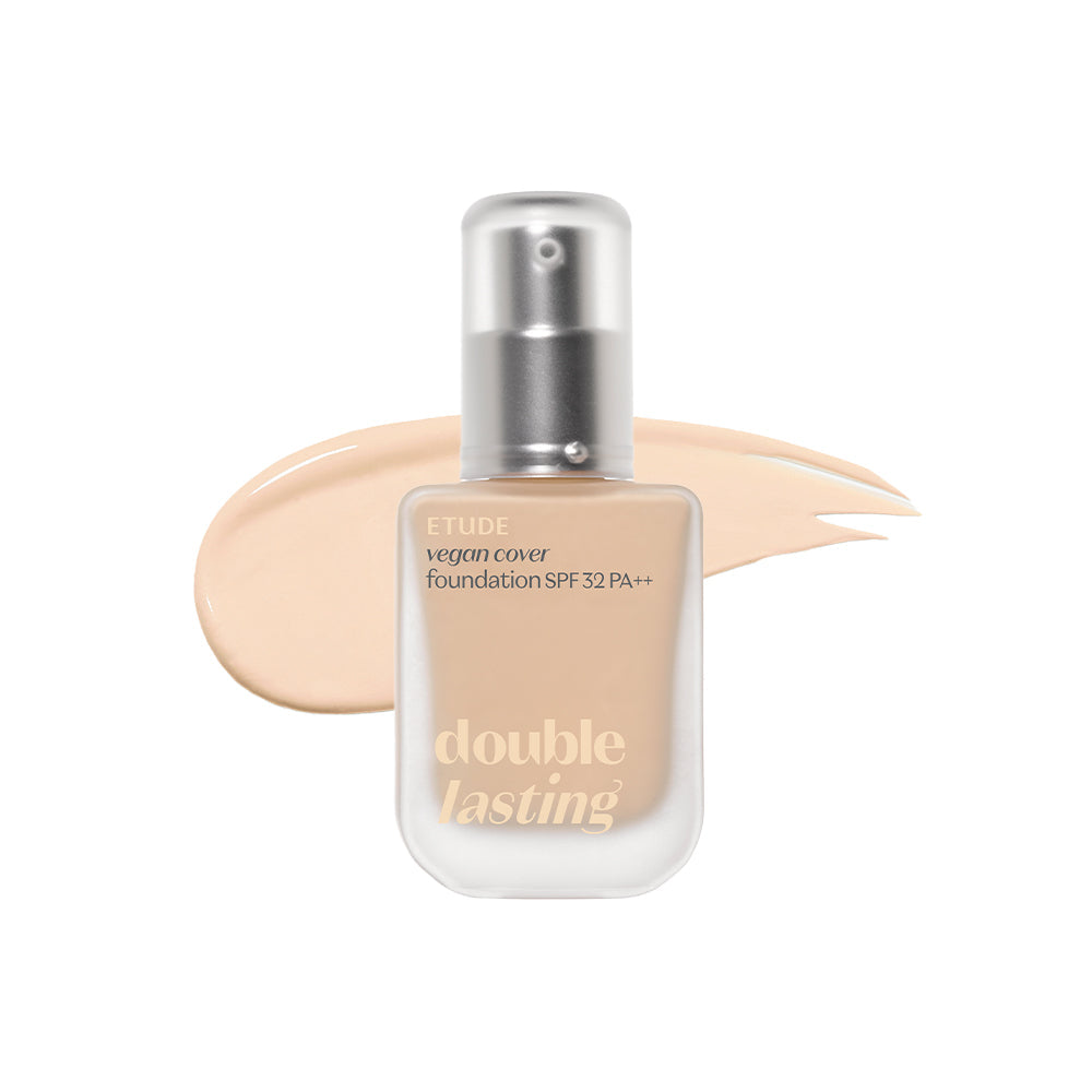 ETUDE Double Lasting Vegan Cover Foundation SPF32/PA++ 30g 19N1_Light Beige