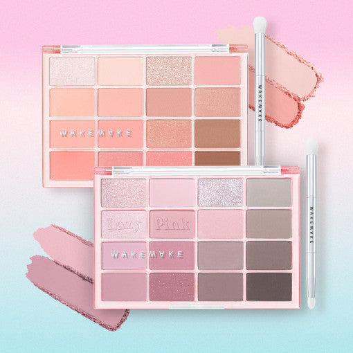 Palette yeux floue douce WAKEMAKE 14 g (#01~#12)