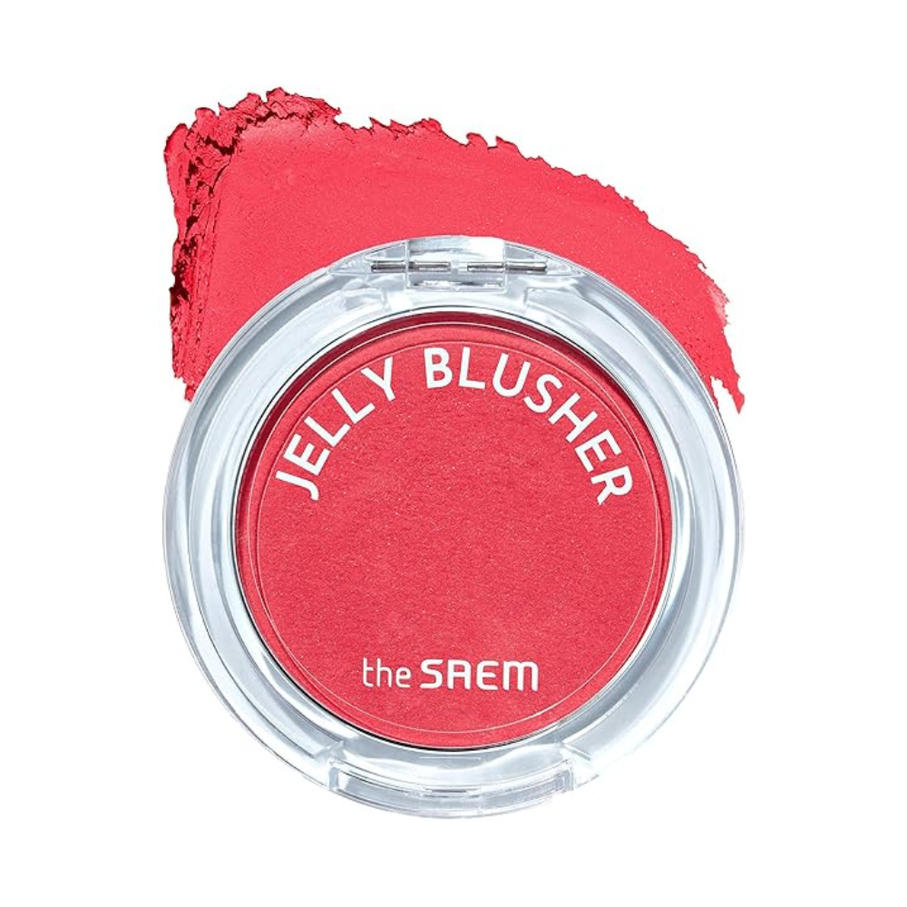 The SAEM Jelly Blusher 4.5g * 6 colors PK02 Scarlet Pink