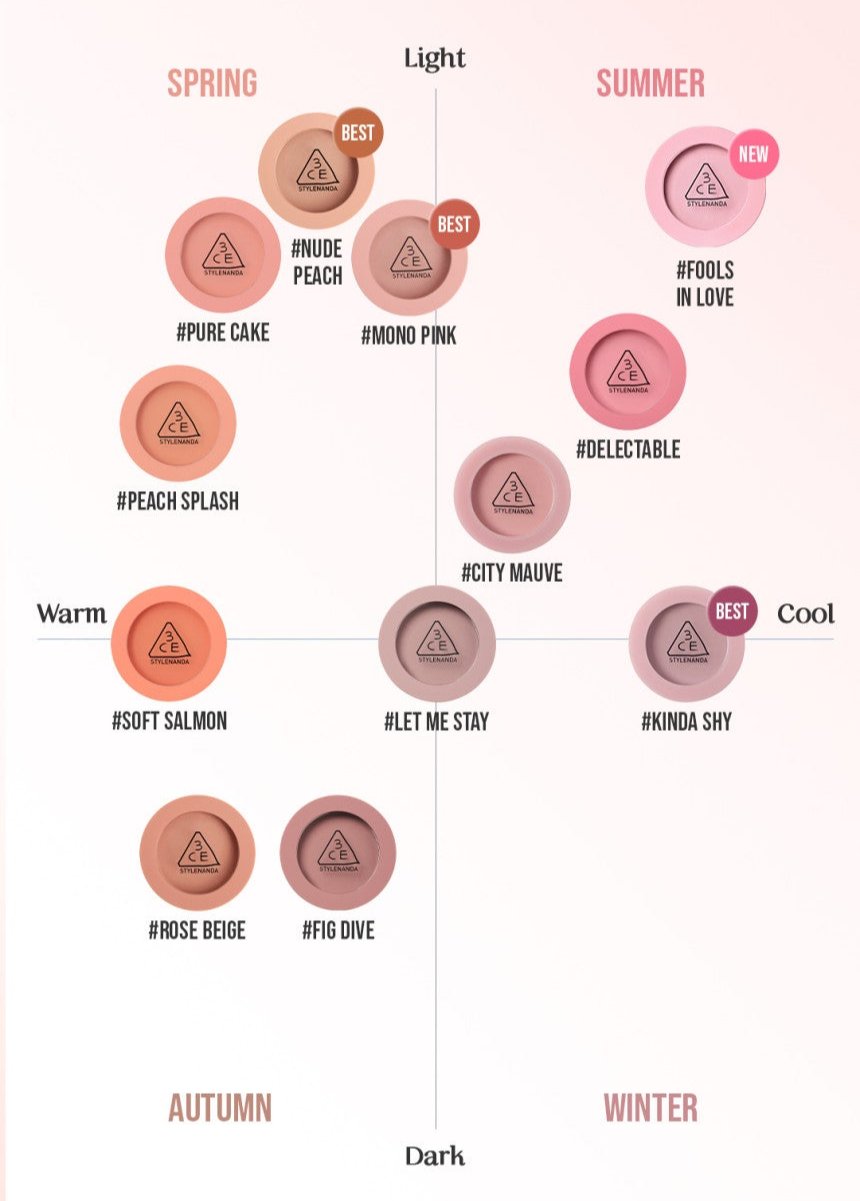 3CE Face Blush 5g-5.5g