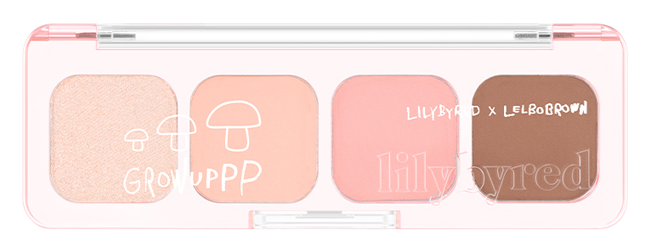 Palette de fards à paupières Mood It de Lilybyred, 3,2 g (Collection Grow Up)