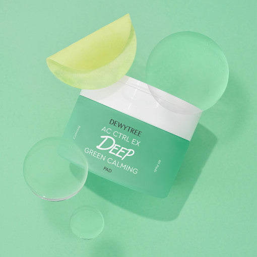 DEWYTREE AC Ctrl Deep Green Calming Pad 180g(60 Pads)