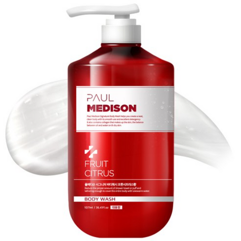 Gel douche Signature PAUL MEDISON 1077 ml #Fruits Agrumes