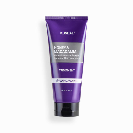 KUNDAL MIEL & MACADAMIA Soin capillaire protéiné hydro-intensif premium 200 ml #YLANG YLANG