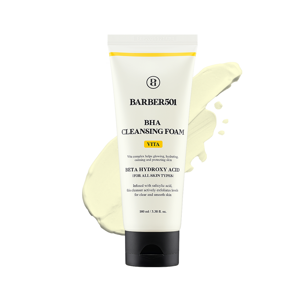 BARBER501 Mousse nettoyante BHA 100 ml #VITA