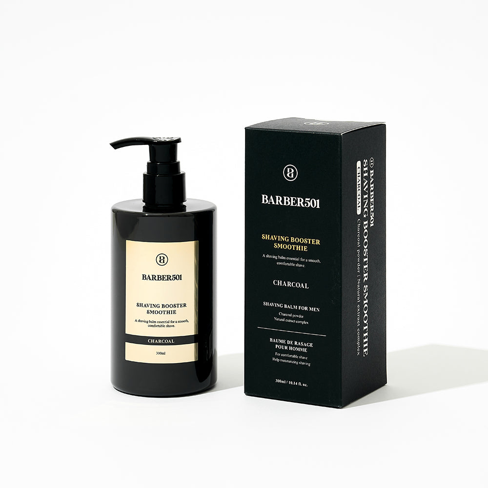 BARBER501 Smoothie Booster de Rasage 300 ml #CHARCOAL