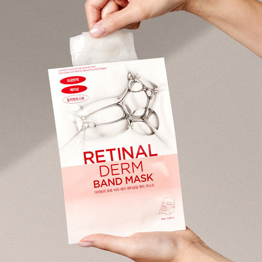 DERMATORY Retinal Derm Band Mask 28g X 6ea