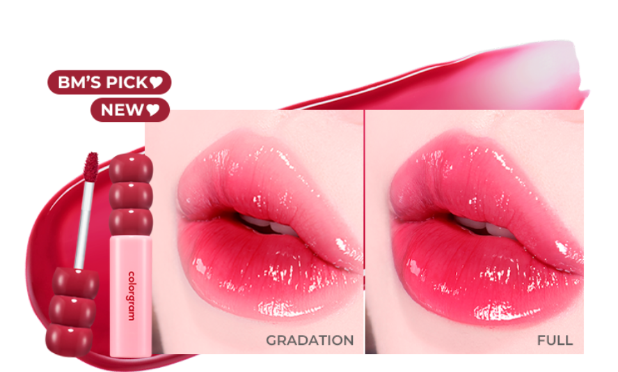 colorgram Fruity Glass Tint 2.8g 18 CHERRY VILLAIN