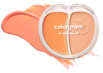 colorgram Tintin Dory Duo Blusher 5g 02 Tangerine Duo
