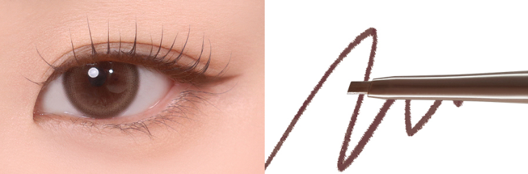 BBIA Last Auto Gel Eyeliner Slim 0.1g (5 color) S4 Chocolate Brown