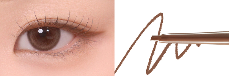 BBIA Last Auto Gel Eyeliner Slim 0.1g (5 color) S5 Soft Shade Brown