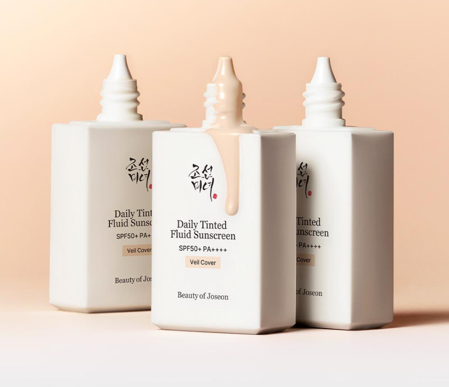 Beauty of Joseon Daily Tinted Fluid Sunscreen VEIL COVER SPF50+ PA+++ 50ml