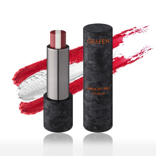 GRAFEN Triple Lip Pro 4.3g Color Lip triple-colored tinted lip balm
