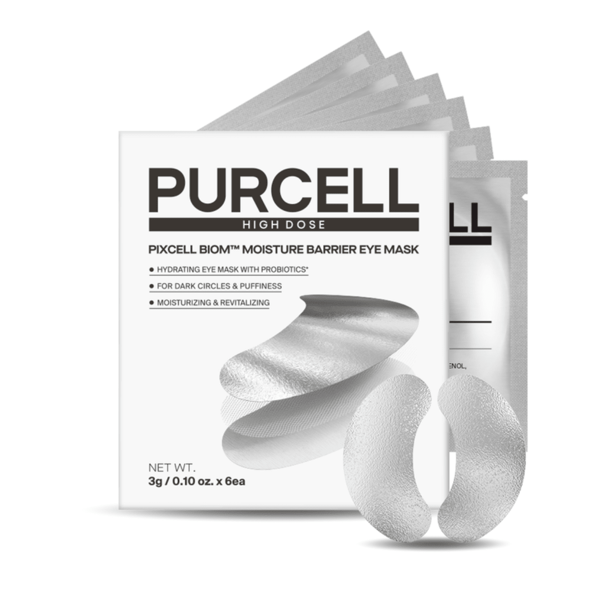 PURCELL Eye Mask Pack Set 3g X 6ea (2 - type) - JOSEPH BEAUTY