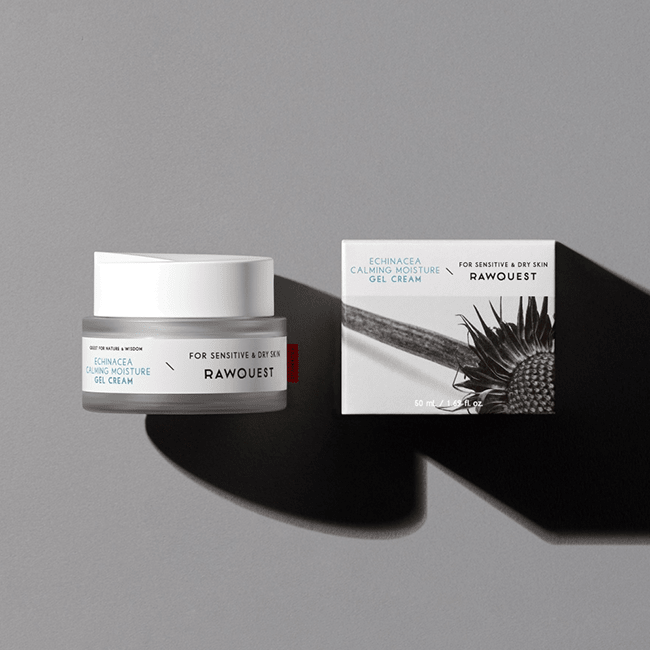 RAWQUEST Echinacea Calming Moisture Gel Cream 50ml - JOSEPH BEAUTY