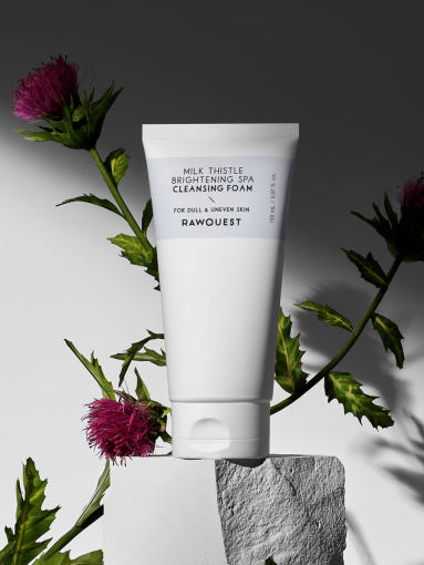 RAWQUEST Milk Thistle Brightening SPA Cleansing Foam 150ml