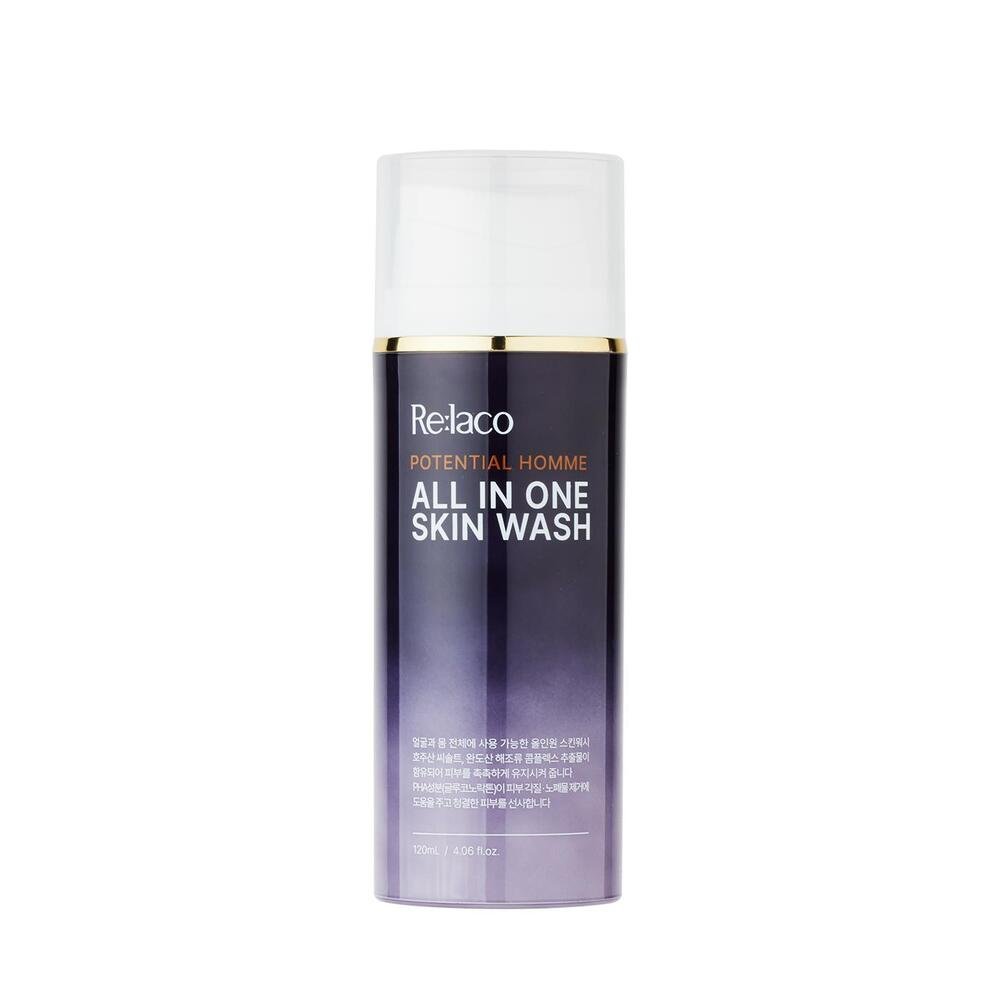 Relaco POTENTIAL HOMME ALL IN ONE SKIN WASH 120ml - JOSEPH BEAUTY