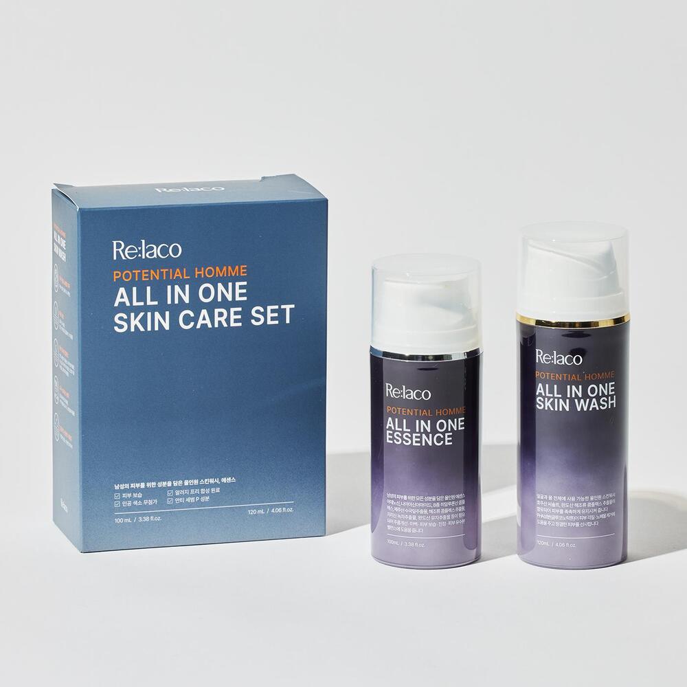 Relaco POTENTIAL HOMME ALL IN ONE SKINCARE SET - JOSEPH BEAUTY