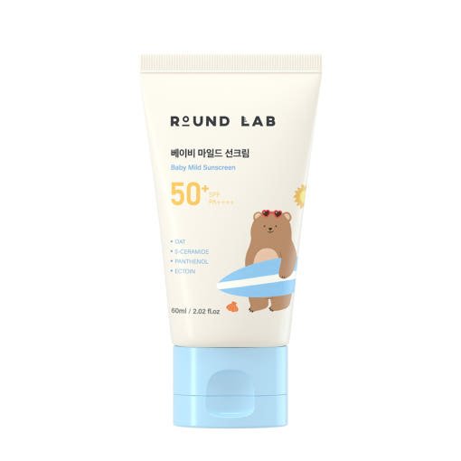 Round Lab Baby Mild Sun Cream SPF 50+ PA++++ 60ml - JOSEPH BEAUTY