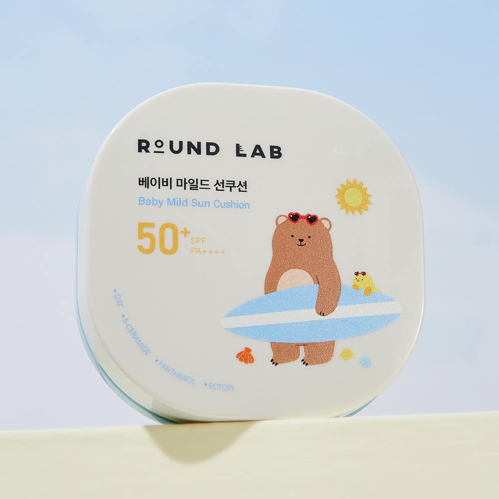 Round Lab Baby Mild Sun Cushion SPF50+ PA++++ 16g - JOSEPH BEAUTY