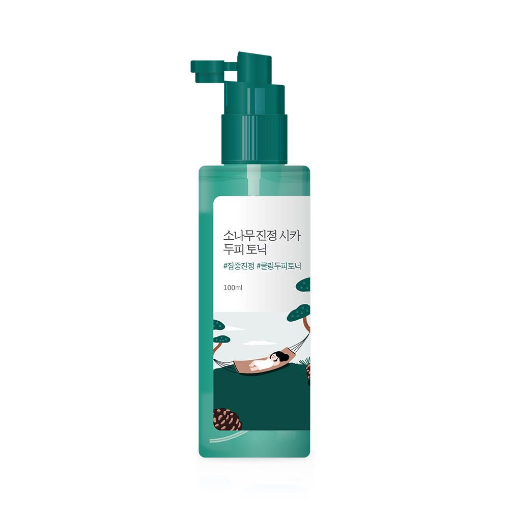 Round Lab Pine Calming Cica Scalp Tonic 100ml - JOSEPH BEAUTY