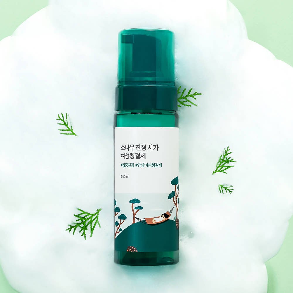 Round Lab Pine Tree Soothing Cica Feminine Cleanser 150ml - JOSEPH BEAUTY